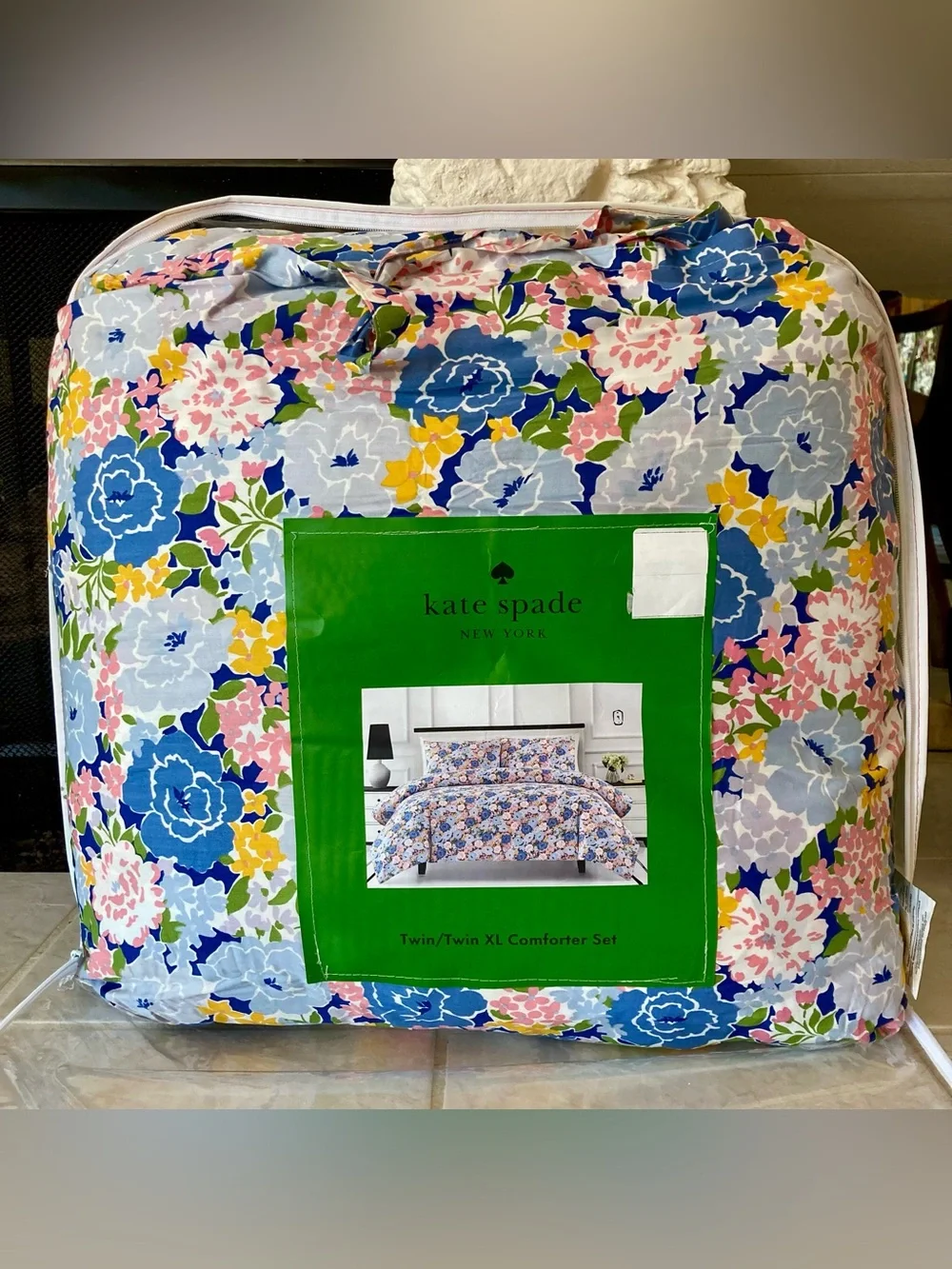 COLLEGE READY! Kate Spade Sunset Blooms Bedding-twin/twin XL